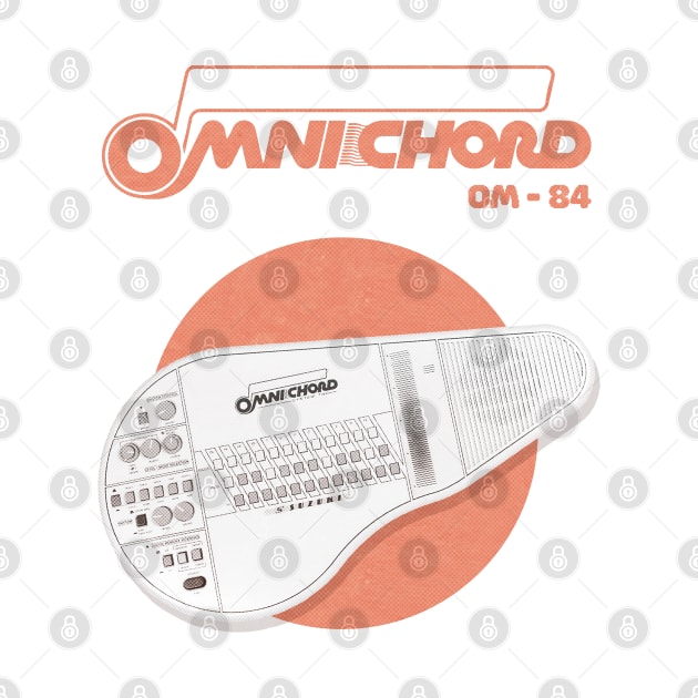 Omnichord - OM-84 Vintage instrument by MiaouStudio