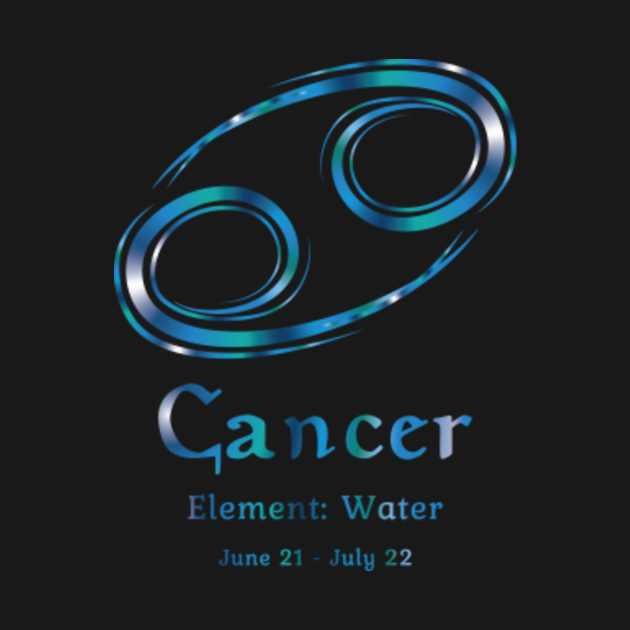 Cancer Zodiac by Nerd Digs - Cancer Zodiac Sign - T-Shirt | TeePublic