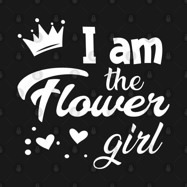 Flower Girl - I'm the flower girl by KC Happy Shop