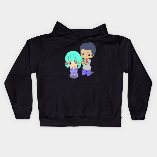 Cute Anime Couple In Love Anime Couple Kids Hoodie Teepublic It's where your interests connect you with your people. teepublic