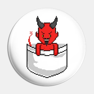 Pixel Pocket Devil Pin