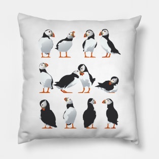 Puffin friends Pillow