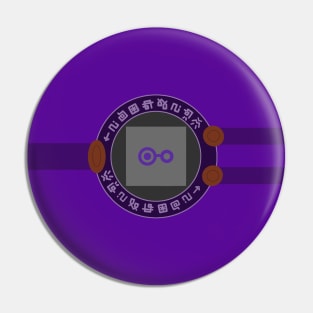 Digivice phone | Purple, Koushiro Izumi version Pin