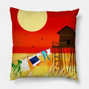 Farm in Thailand Pillow