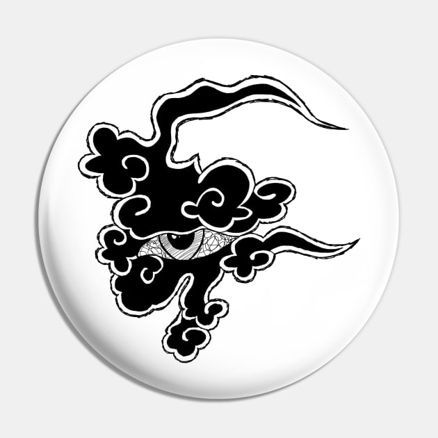 Clouded eye Pin by timmyshoe2’s
