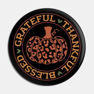 Grateful thankful blessed Pin