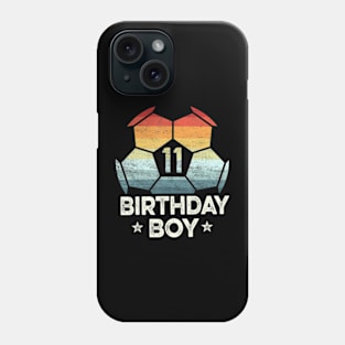 11 Year Old Soccer Player 11Th Birthday Boy Phone Case