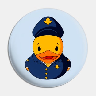 Male Pilot Rubber Duck Pin