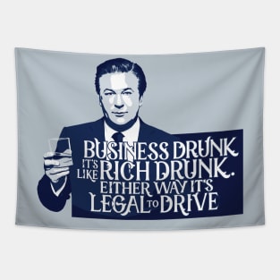 Business Drunk Tapestry