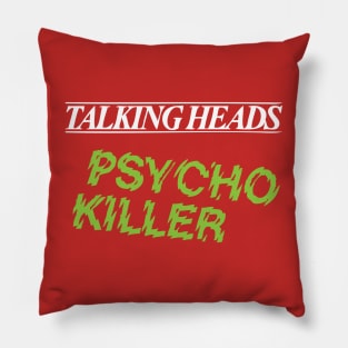 Talking Head Punk Pillow