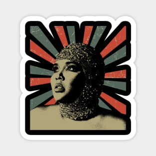 Lizzo || Vintage Art Design || Exclusive Art Magnet