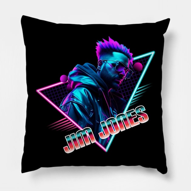 Jim jones Pillow by Olivia alves