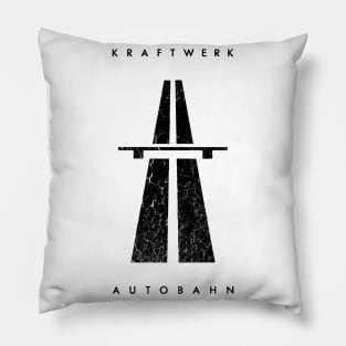 Autobahn Silhouette Pillow