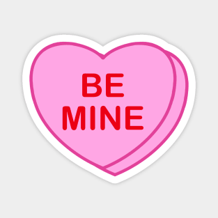 Conversation Heart: Be Mine Magnet