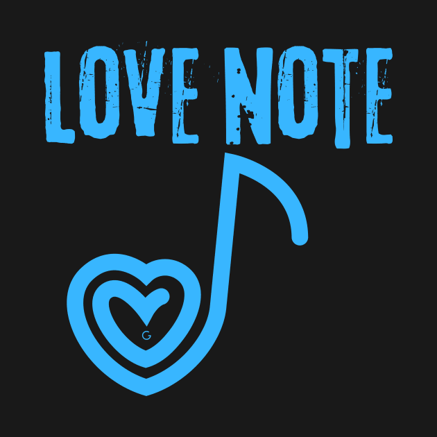 Love Note by Mediteeshirts