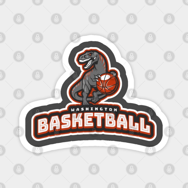 Basketball Team Magnet by CreativeJourney