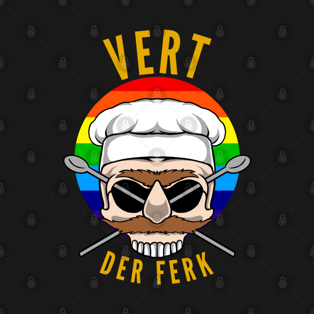 Disover vert der frek skull - Vert Der Ferk - T-Shirt