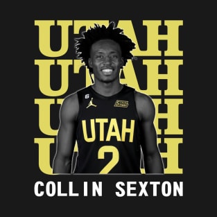 Utah Jazz Collin Sexton 2 T-Shirt