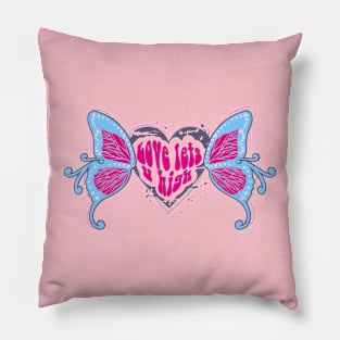 Butterfly Love Pillow