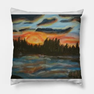 Evening Emerges Pillow