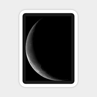 Moon - waning crescent, 14% surface visible Magnet