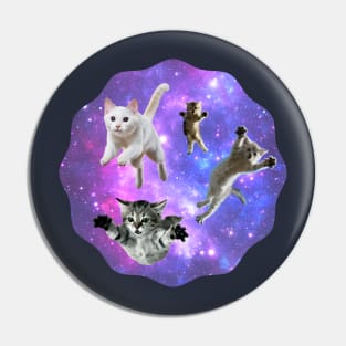 Cats in Space! Pin