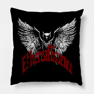 Eagle Figure Dark Fantasy Pillow