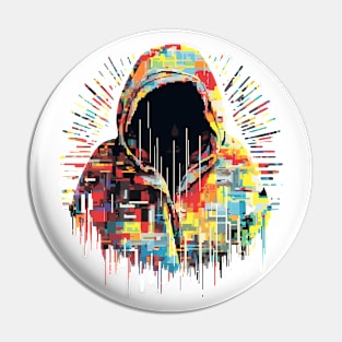 Hacker Game Urbain City Life Mistery Shadow Abstract Pin