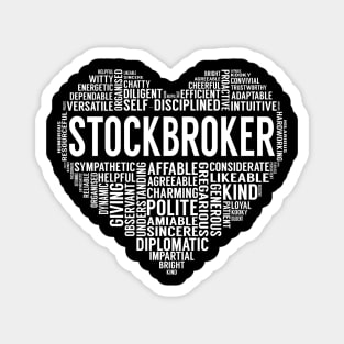 Stockbroker Heart Magnet