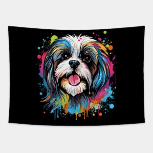 Shih Tzu Happiness Tapestry