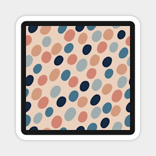 Polka Dots Pattern Magnet