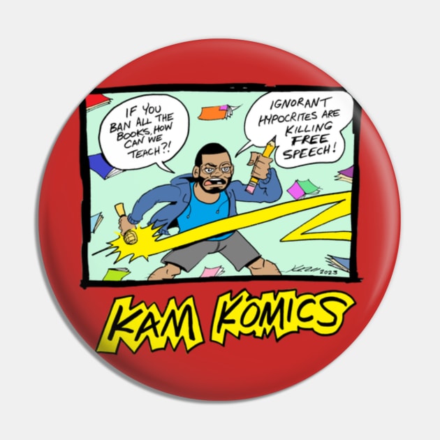 Kam Komics support tshirt_banned books Pin by Kam Komics 