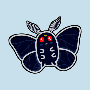 Cute Kawaii Mothman Luna Familiar Chibi T-Shirt