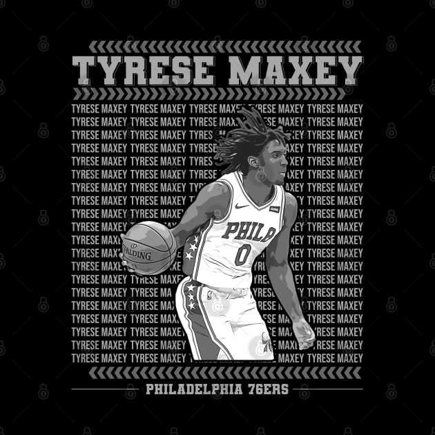 Tyrese Maxey | philadelphia 76ers by Aloenalone