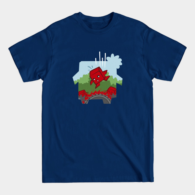 Discover Super MEATBOY - Super Meat Boy - T-Shirt