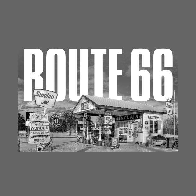 Route 66 Cityscape by PLAYDIGITAL2020