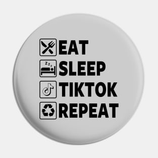 Funny Tiktok Tiktoker Meme Pin