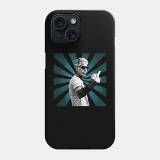 Anthony Bourdain II Retro Pixel II 70s Phone Case