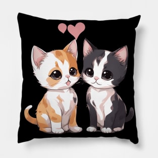 Baby Calico Cat Pillow