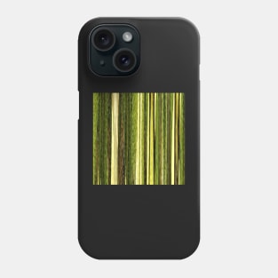 green beige brown yellow abstract striped digital design Phone Case