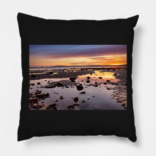 Swansea Bay Sunset Pillow