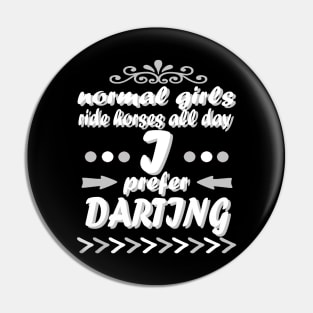 Darts darts women gift saying tournament Pin