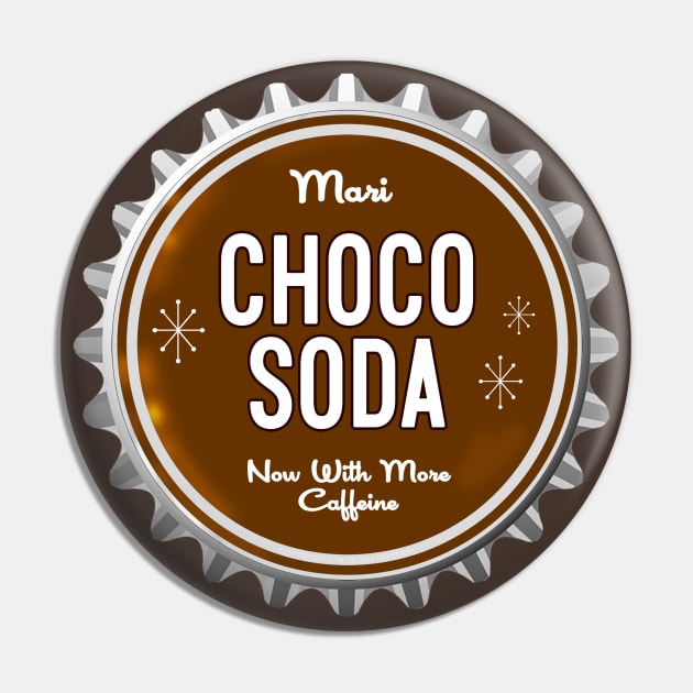 Mari Choco Soda Pin by Vandalay Industries