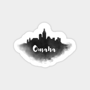 Omaha watercolor Magnet