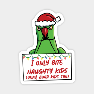 Only Bite Naught Kids Ringneck Magnet