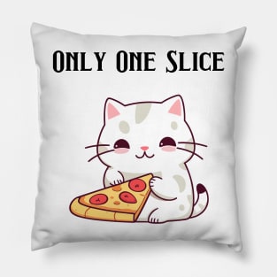 Sweet Cat with Food Pillow