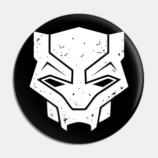 Black panther icon Pin