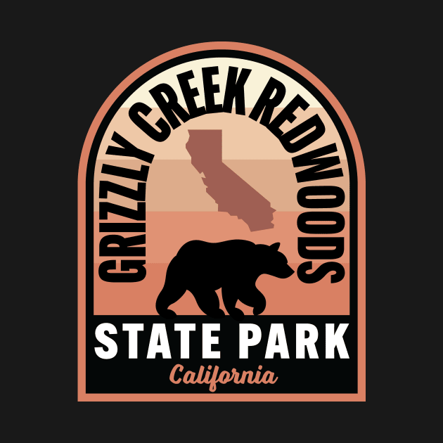 Grizzly Creek Redwoods State Park CA Bear by HalpinDesign