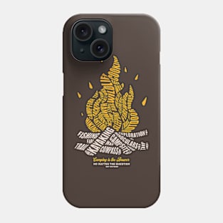 Camping Is the Answer Phone Case