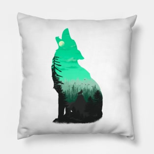 The Wolf inside Pillow